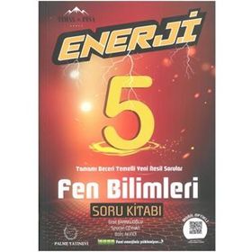 5. Sınıf Fen Bilimleri Enerji Soru Kitabı-Palme Yayınları