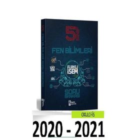 5. Sınıf Fen Bilimleri Farklı İsem Soru Bankası-İsem Yayınları