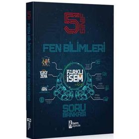 5. Sınıf Fen Bilimleri Farklı İsem Soru Bankası-İsem Yayınları