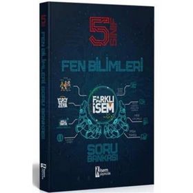 5. Sınıf Fen Bilimleri Farklı İsem Soru Bankası-İsem Yayınları
