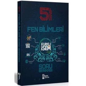 5. Sınıf Fen Bilimleri Farklı İsem Soru Bankası-İsem Yayınları