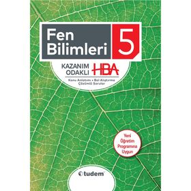 5. Sınıf Fen Bilimleri Kazanım Odaklı Hba - Tudem Yayınları
