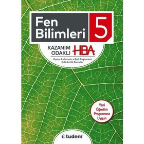 5. Sınıf Fen Bilimleri Kazanım Odaklı Hba - Tudem Yayınları