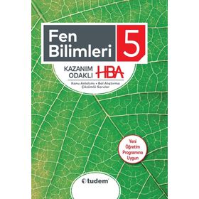 5. Sınıf Fen Bilimleri Kazanım Odaklı Hba - Tudem Yayınları