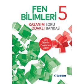 5. Sınıf Fen Bilimleri Kazanım Odaklı Soru Bankası - Tudem Yayınları