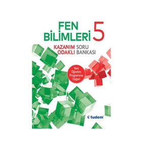 5. Sınıf Fen Bilimleri Kazanım Odaklı Soru Bankası - Tudem Yayınları