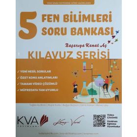 5. Sınıf Fen Bilimleri Kılavuz Serisi Soru Bankası-Kva Yayınları