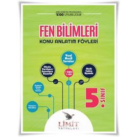 5.Sınıf Fen Bilimleri Konu Anlatım Föyleri - Limit Yayınları
