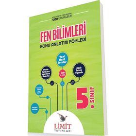 5.Sınıf Fen Bilimleri Konu Anlatım Föyleri - Limit Yayınları