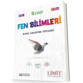5.Sınıf Fen Bilimleri Konu Anlatım Föyleri - Limit Yayınları