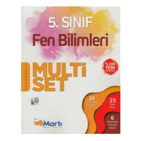 5. Sınıf Fen Bilimleri Koparmalı Multi Set Martı Okul Yayınları