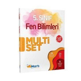 5. Sınıf Fen Bilimleri Koparmalı Multi Set Martı Okul Yayınları