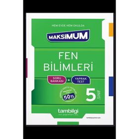 5. Sınıf Fen Bilimleri Maksımum Soru Bankası+Yaprak Test-Tambilgi Yayınları