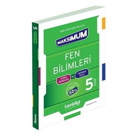 5. Sınıf Fen Bilimleri Maksımum Soru Bankası+Yaprak Test-Tambilgi Yayınları