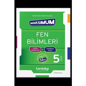 5. Sınıf Fen Bilimleri Maksımum Soru Bankası+Yaprak Test-Tambilgi Yayınları