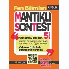 5. Sınıf Fen Bilimleri Mantıklı Son Test-Sadık Uygun Yayınları