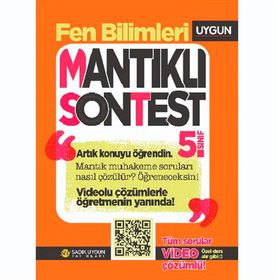 5. Sınıf Fen Bilimleri Mantıklı Son Test-Sadık Uygun Yayınları