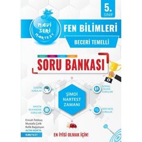 5. Sınıf Fen Bilimleri Mavi Soru Bankası-Nartest Yayınları