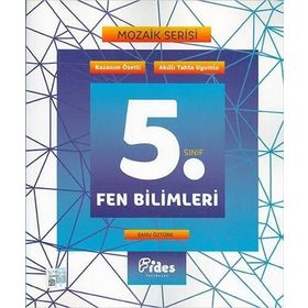 5. Sınıf Fen Bilimleri Mozaik Serisi Kazanım Özetli Soru Bankası Fides Yayınları