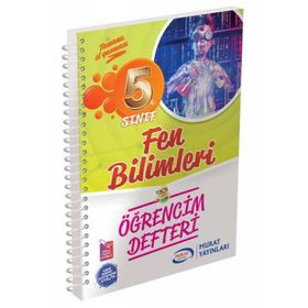 5. Sınıf Fen Bilimleri Öğrencim Defteri Murat Yayınları