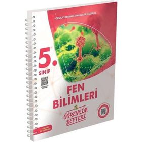 5. Sınıf Fen Bilimleri Öğrencim Defteri Murat Yayınları