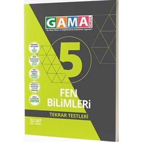 5. Sınıf Fen Bilimleri Orjin Destek Soru Bankası-Gama Okul Yayınları