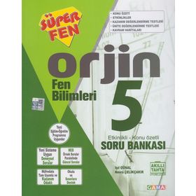 5. Sınıf Fen Bilimleri Orjin Konu Özetli Soru Bankası - Gama Yayınları