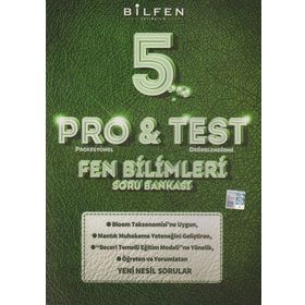 5. Sınıf Fen Bilimleri Protest Soru Bankası - Bilfen Yayınları
