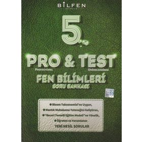 5. Sınıf Fen Bilimleri Protest Soru Bankası - Bilfen Yayınları