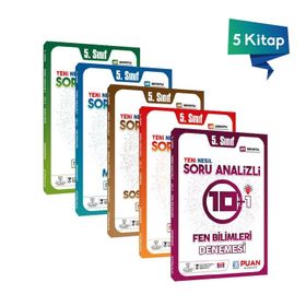 5. Sınıf Fen Bilimleri Soru Analizli 10+1 Deneme-Puan Yayınları