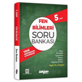 5. Sınıf Fen Bilimleri Soru Bankası Ankara YayınlarI