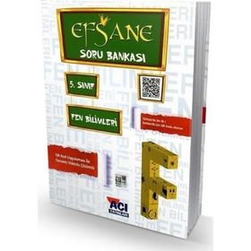 5.Sınıf Fen Bilimleri Soru Bankası Efsane Yayınları