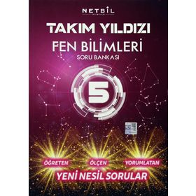5.Sınıf Fen Bilimleri Soru Bankası Takım Yıldızı Netbil Yayınları