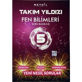 5.Sınıf Fen Bilimleri Soru Bankası Takım Yıldızı Netbil Yayınları