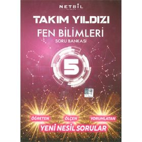 5.Sınıf Fen Bilimleri Soru Bankası Takım Yıldızı Netbil Yayınları