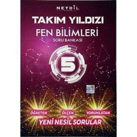 5.Sınıf Fen Bilimleri Soru Bankası Takım Yıldızı Netbil Yayınları
