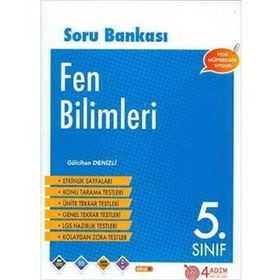 5.Sınıf Fen Bilimleri Soru Bankası/4 Adım Yayınları