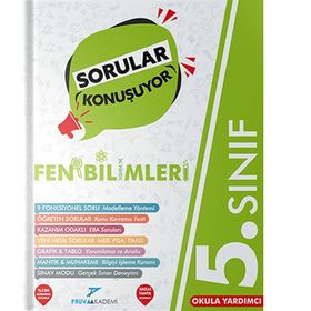 5. Sınıf Fen Bilimleri Sorular Konuşuyor Soru Bankası-Pruva Akademi Yayınları