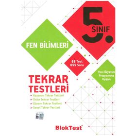 5. Sınıf Fen Bilimleri Tekrar Testleri Tudem Yayınları