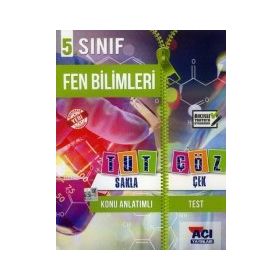 5. Sınıf Fen Bilimleri Tut Sakla Çek Çöz - Açı Yayınları