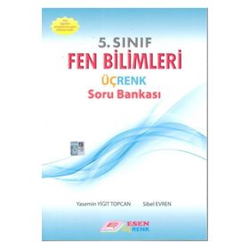5. Sınıf Fen Bilimleri Üçrenk Soru Bankası Esen Yayınları