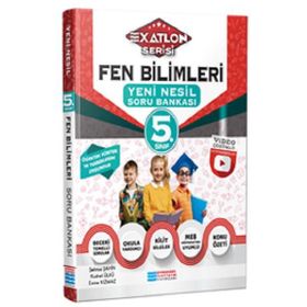 5. Sınıf Fen Bilimleri Video Çözümlü Soru Bankası Exatlon Serisi-Evrensel İletişim Yayınları