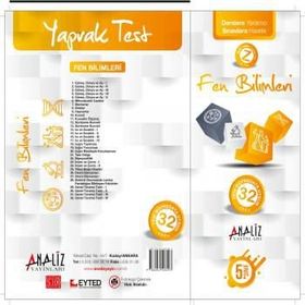 5. Sınıf Fen Bilimleri Yaprak Test Analiz Yayınları
