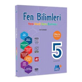 5. Sınıf Fen Bilimleri Yeni Nesil Soru Bankası Martı Okul Yayınları