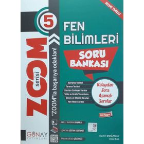 5. Sınıf Fen Bilimleri Zoom Soru Bankası - Günay Yayınları