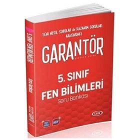 5.Sınıf Garantör Fen Bilimleri Soru Bankası Data Yayınları