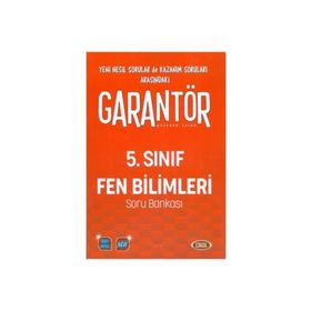 5.Sınıf Garantör Fen Bilimleri Soru Bankası Data Yayınları