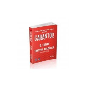 5. Sınıf Garantör Sosyal Bilgiler Soru Bankası Data Yayınları
