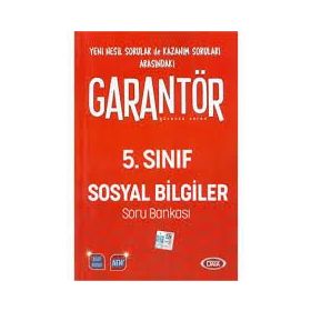 5. Sınıf Garantör Sosyal Bilgiler Soru Bankası Data Yayınları