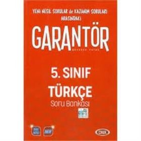 5. Sınıf Garantör Türkçe Soru Bankası Data Yayınları